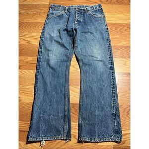 SOLD Vintage Double RRL Ralph Lauren Button Fly Selvedge Jeans